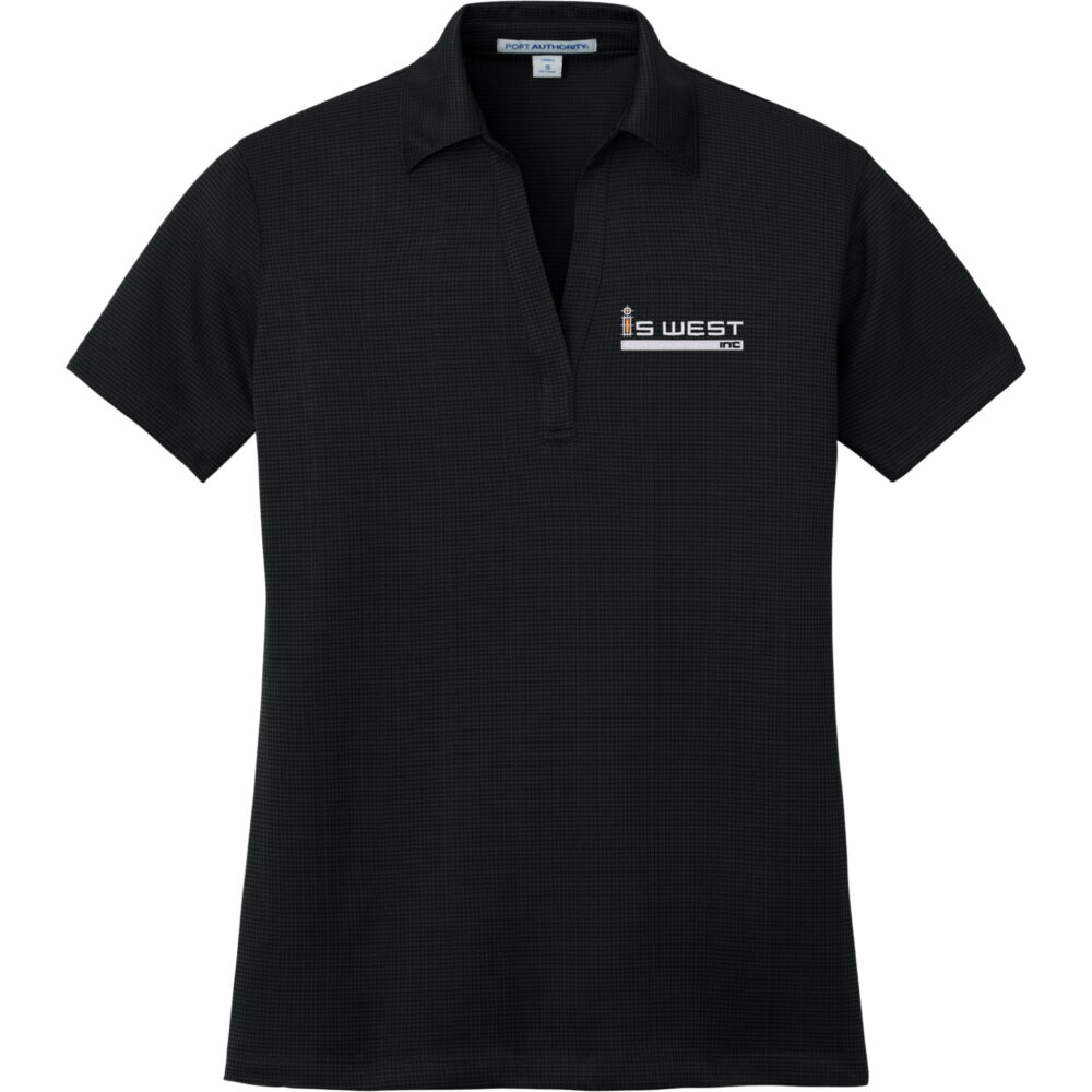 Ladies Performance Fine Jacquard Polo
